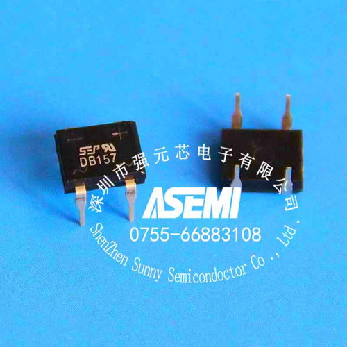 db157直插整流桥堆 dip4封装原装正品，sep asemi品牌封装服务全面解析